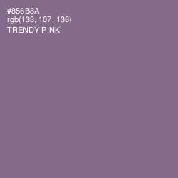 #856B8A - Trendy Pink Color Image